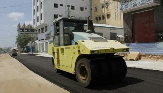 Somali/Mogadişu Şehir Merkezi Asfaltı